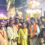 चुनार नगर में निकली राम बारात पर पुष्प वर्षा कर हुआ स्वागत !