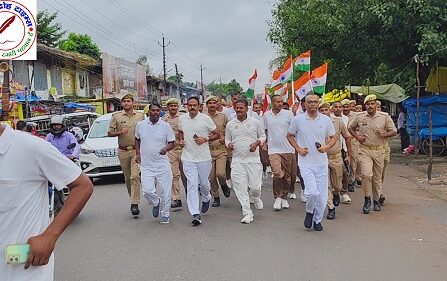 लौह पुरुष सरदार वल्लभभाई पटेल की 150वीं जयंती पर “रन फॉर यूनिटी” का भव्य एवं सफल आयोजन ! कार्यक्रम में पुलिस अधीक्षक महराजगंज श्री सोमेंद्र मीना, अपर पुलिस अधीक्षक श्री सिद्धार्थ सहित अन्य पुलिस अधिकारीगण रहे शामिल !