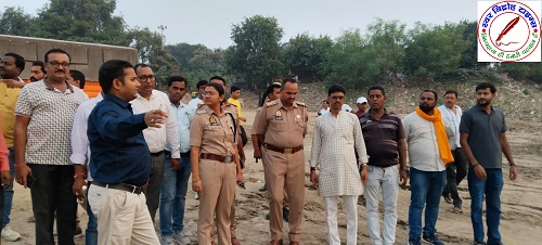 छठ पूजा कार्तिक पूर्णिमा पर्व मेला को लेकर घाट का किया सफाई ! ऊबड़ खाबड़ भूमि को कराया समतल !