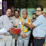 श्री राघवेन्द्र रामलीला नाट्य समिति द्वारा पत्रकारों को किया गया सम्मानित !