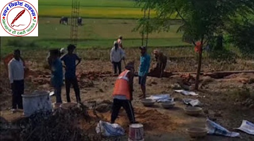 खुदाई के दौरान बड़ा पुरातात्विक अवशेष मिलने से क्षेत्र में हड़कंप !