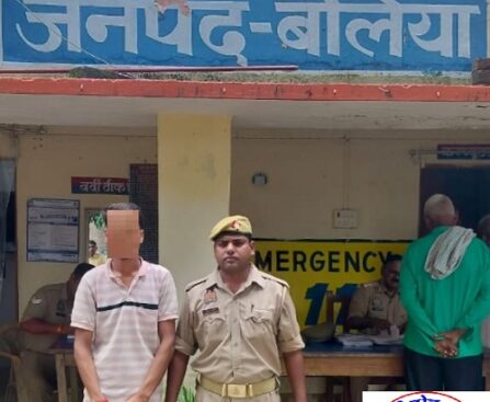 थाना नगरा जनपद बलिया पुलिस द्वारा मिशन शक्ति फेज-5 अभियान के अन्तर्गत अश्लील हरकत / इशारा करने वाले 01 नफर अभियुक्त को किया गया गिरफ्तार !