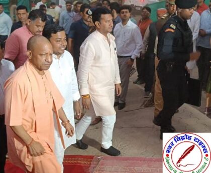 सीएम ने फ्लाई ओवर और विरासत गलियारा का किया निरीक्षण ! सीएम ने व्यापारियों से की बातचीत दुकानदारों के पुनर्वास का दिया निर्देश !