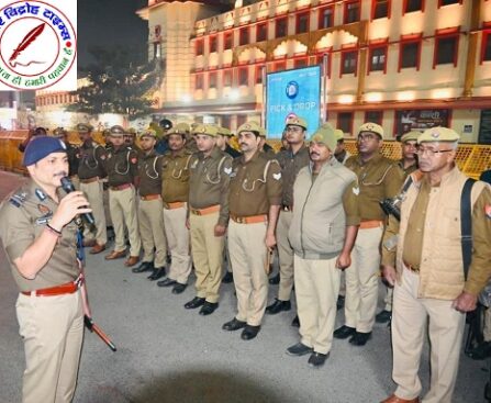 वाराणसी में सुरक्षा पर रेड अलर्ट ! पुलिस आयुक्त मोहित अग्रवाल ने किया कैंट स्टेशन का निरीक्षण, दिए सख्त निर्देश – "हर संदिग्ध गतिविधि पर तुरंत कार्यवाही करें" !