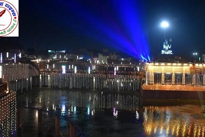 दीपक की रोशनी से नहा उठा आसमान, देव दीपावली पर अचल सरोवर पर जलाए 1.21 लाख दीपक !