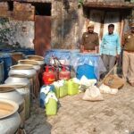 आबकारी अधिनियम व धारा 111 (1), 274, 275, BNS से सम्बन्धित 01 नफर अभियुक्त गिरफ्तार !