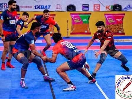 यूपी कबड्डी लीग में अलीगढ़ के खिलाड़ियों की धूम !