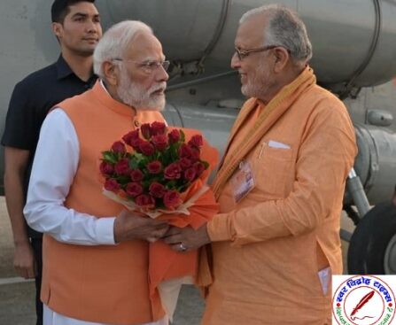 काशी में पीएम मोदी का भव्य स्वागत – सड़क किनारे उमड़ी जनसैलाब, हर-हर महादेव के नारों से गूंजी पूरी वाराणसी !