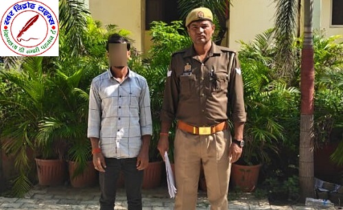 महाराजगंज थाना निचलौल पुलिस द्वारा 01 वारंटी अभियुक्त की गिरफ्तारी !