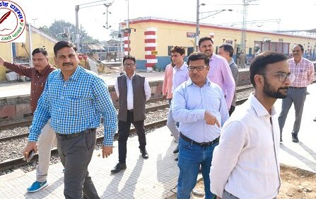 चुनार रेलवे स्टेशन पर हादसे के बाद पहुंचे जीएम, डीआरएम !