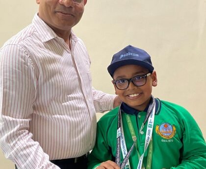 लाइव मेंटल मैथ वर्ल्ड कप प्रतियोगिता 2025 में आदविक गुप्ता ने भारत में प्रथम व विश्व में 37 वां स्थान प्राप्त कर देश परचम लहराया !