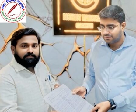 निर्माण कार्य न होने एवं अलाव जलाने की मांग एवं बोर्ड की बैठक न होने की दशा में जिलाधिकारी से मिले सभासद !