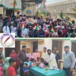 हर्षोल्लास के साथ मनाया गया गणतंत्र दिवस ! सभासद ने बाटे नौनिहाल बच्चों को स्वेटर एवं मिठाई !